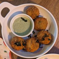 Croquettes at Kosmopoliet in Bruges