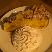Apple pie at Kosmopoliet in Bruges