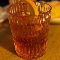 Negroni at Kosmopoliet in Bruges