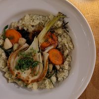 Sea vegetable stew at Kosmopoliet in Bruges