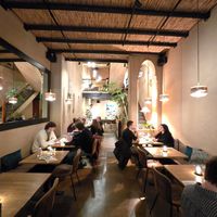 Interior at Kosmopoliet in Bruges