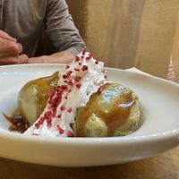 Matcha ijs  at Kosmopoliet in Bruges