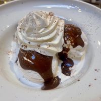Vegan Dame Blanche - € 12 (Menu July 2026) at Kosmopoliet in Bruges
