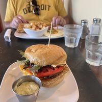 Vegan breakfast sandwich   at Brooklyn Street Local in Detroit