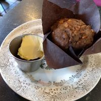 Vegan muffin at Brooklyn Street Local in Detroit