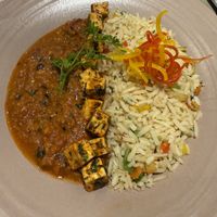 Mexican beans and tofu   at Earth Cafe @ Churchgate in Mumbai