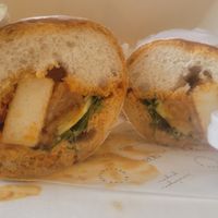 Vegan tofu banh mi #Veganuary at Noa by The Nutcracker in Mumbai