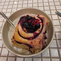Blueberry Roll at Cinnamood in Heidelberg