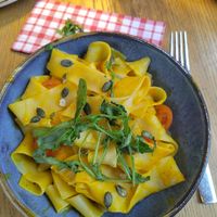 Pasta pumpkinhead at Schulzi | Bar & Pizzeria in Heidelberg