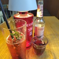 Himbeer Rosmarin Limonade at Schulzi | Bar & Pizzeria in Heidelberg