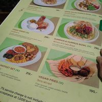 They have vegan dishes on their breakfast & brunch menu which is available till 2pm. at Much & Mellow in Ao Nang