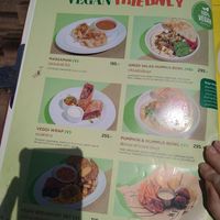 They have vegan dishes on their breakfast & brunch menu which is available till 2pm. at Much & Mellow in Ao Nang