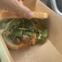 Sausage potato melt  at Glory Doughnuts & Diner in Frederick