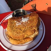Apple Pie French Toast at Glory Doughnuts & Diner in Frederick
