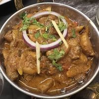 Mushroom and coleyflower   at Namaste in Bari