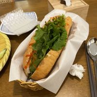 Vegan bahn mi  at Buncha Got Banh Mi - 분차카 갓반미 in Busan