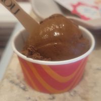 Dark chocolate sea salt gelato #Veganuary at Nova Artisan Gelato in Mumbai