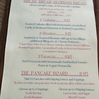 Vegan Lunch Menu  at Cafe Neuk  in Stonehaven