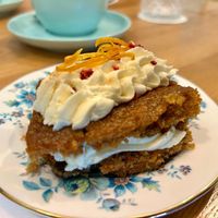 Carrot cakee  at Cafe Neuk  in Stonehaven