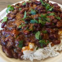 Kún mit Reis für 9,50 Euro at Kilimanjaro African Food in Dortmund