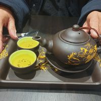 Green tea #Veganuary at PHO Restaurant in Newcastle Upon Tyne