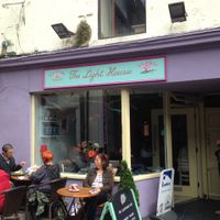 out front  at The Lighthouse Cafe in Galway