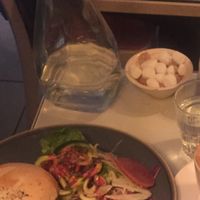 burger at The Lighthouse Cafe in Galway