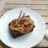 Brownie at The Lighthouse Cafe in Galway