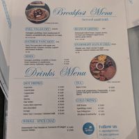 Breakfast menu 06/2025 at The Lighthouse Cafe in Galway