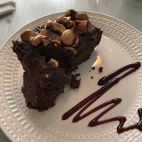 vegan chocolate cookie at The Lighthouse Cafe in Galway