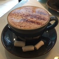Vegan hot choc at The Lighthouse Cafe in Galway