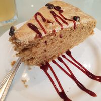Coffee cake at The Lighthouse Cafe in Galway