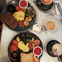 Vegan fry at The Lighthouse Cafe in Galway