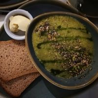 Cauliflower leek and dill soup at The Lighthouse Cafe in Galway