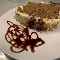 Carrot cake  at The Lighthouse Cafe in Galway