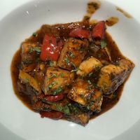 Off menu sweet and sour tofu   at Zafiro in Xlendi