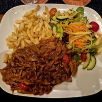 Vegan duck at Daheim in der Affentor Schänke   in Frankfurt