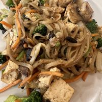 Mongolian style buffet with Tofu… yummy 😋   at Brink's Grill & Country Store in Glendale