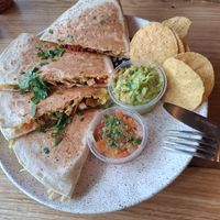 Quesadilla! at East Side Burrito in Berlin