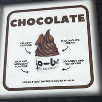 Chocolate   at Yo-Bar  in Bentleigh