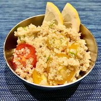 Quinoa salad at L'APERO in Dubai