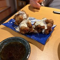 mayo karaage  at Vegan Izakaya Nowhere in Tokyo