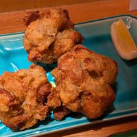 Classic karaage at Vegan Izakaya Nowhere in Tokyo