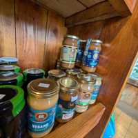 Vegan dulce de leche options at Nothofagus Almacén de Alimentos Naturales in Chubut