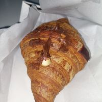 Vegan praline croissant at Senol in Thessaloniki