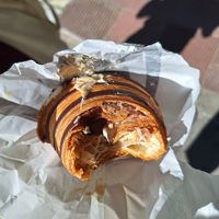 Vegan bueno croissant at Senol in Thessaloniki