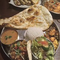 Veggie curry set. at Mohan Dish in Sapporo