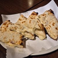 Cheese naan at Mohan Dish in Sapporo