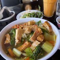   at Lotus Moon Vegan Pho in Boulder