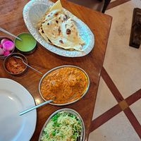 Dum aloo at Bhaja Govindam in New Delhi